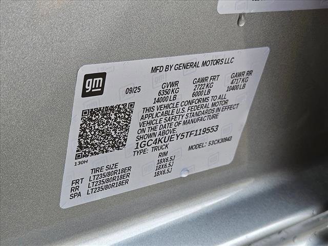 New 2026 Chevrolet Silverado 3500 LTZ w/ LTZ Texas Edition image 18