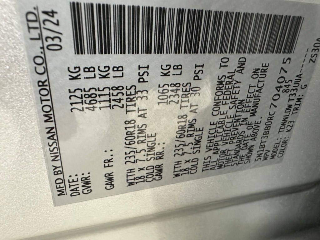 Used 2024 Nissan Rogue SV AWD/4WD image 40