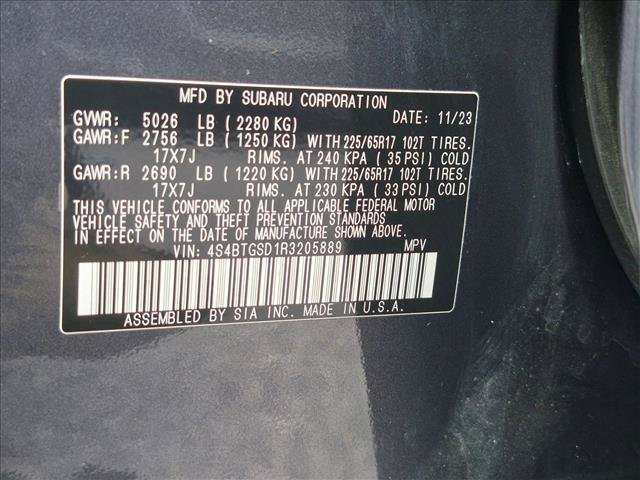 Certified 2024 Subaru Outback Wilderness AWD/4WD image 24