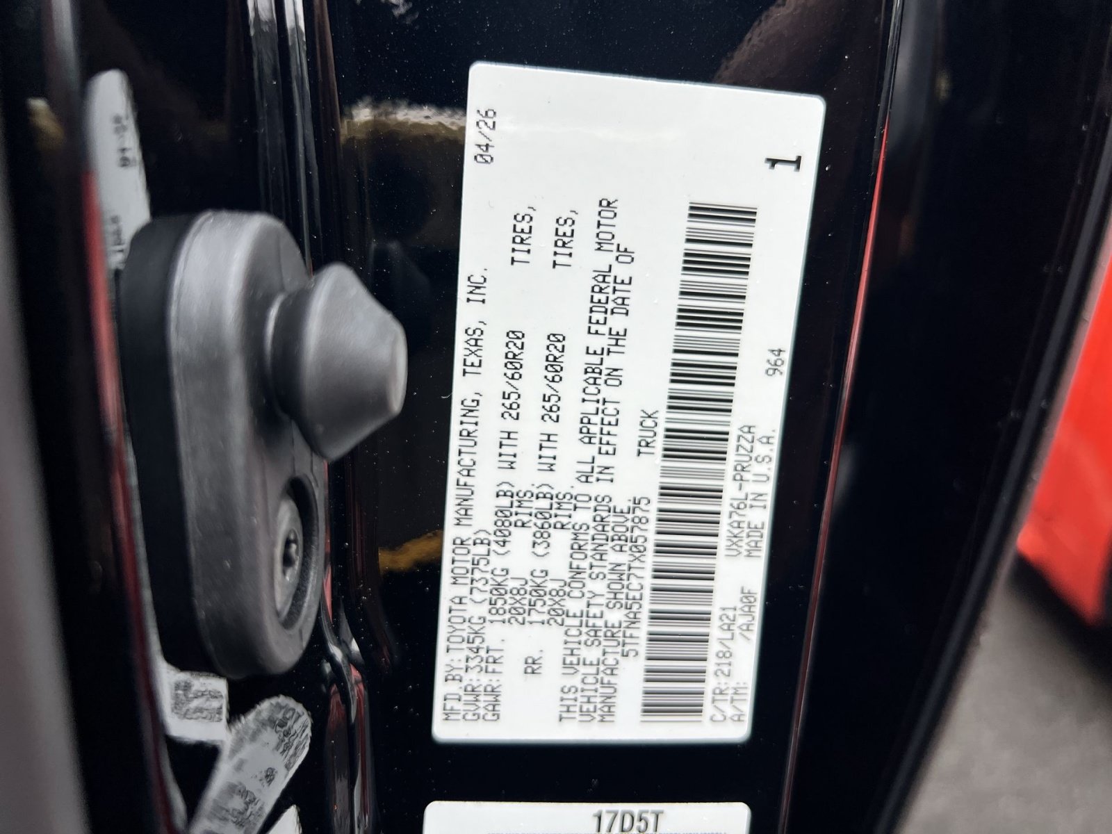 New 2026 Toyota Tundra Platinum AWD/4WD image 21