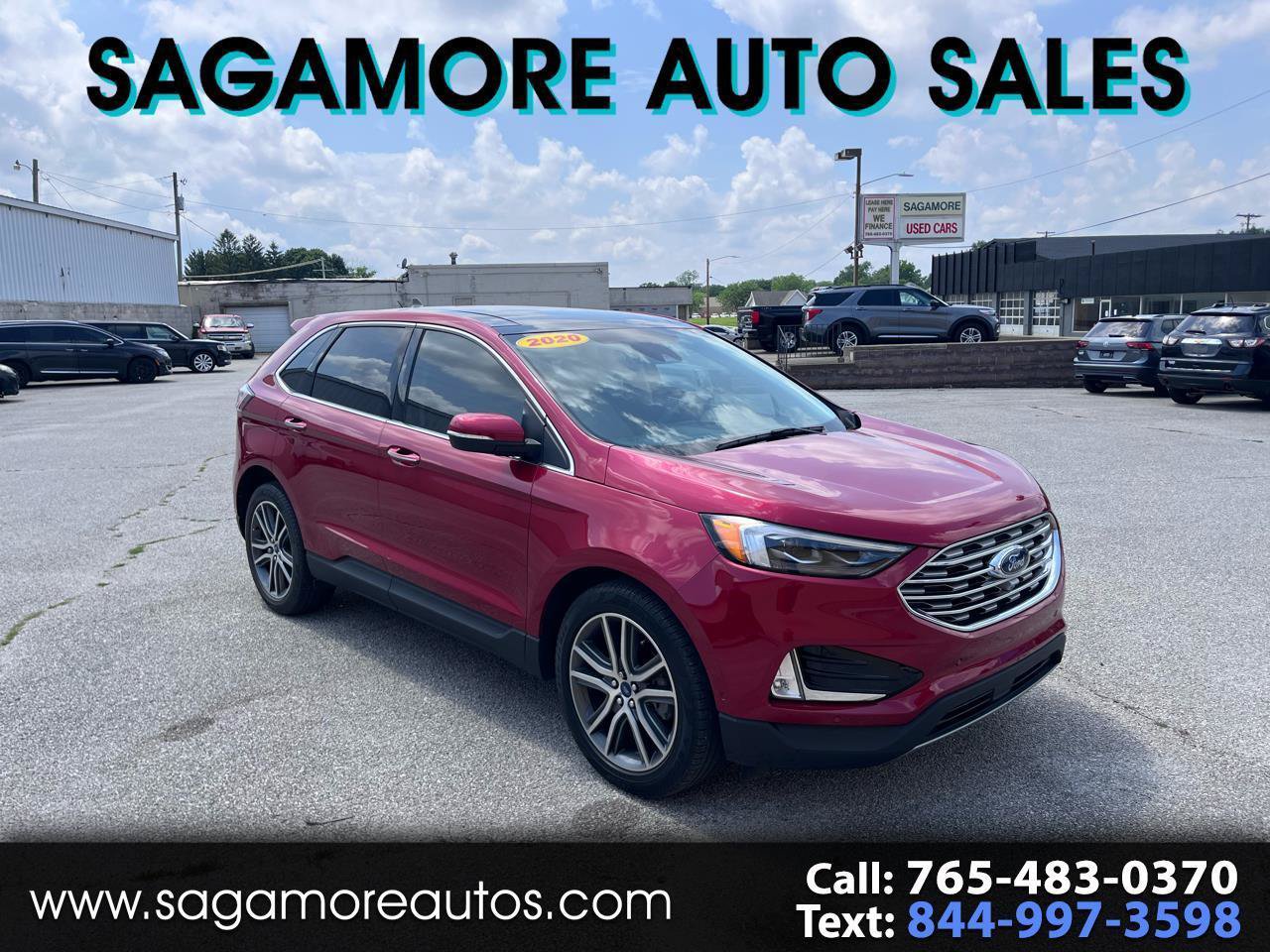 Used 2020 Ford Edge Titanium w/ Equipment Group 301A FWD image 1