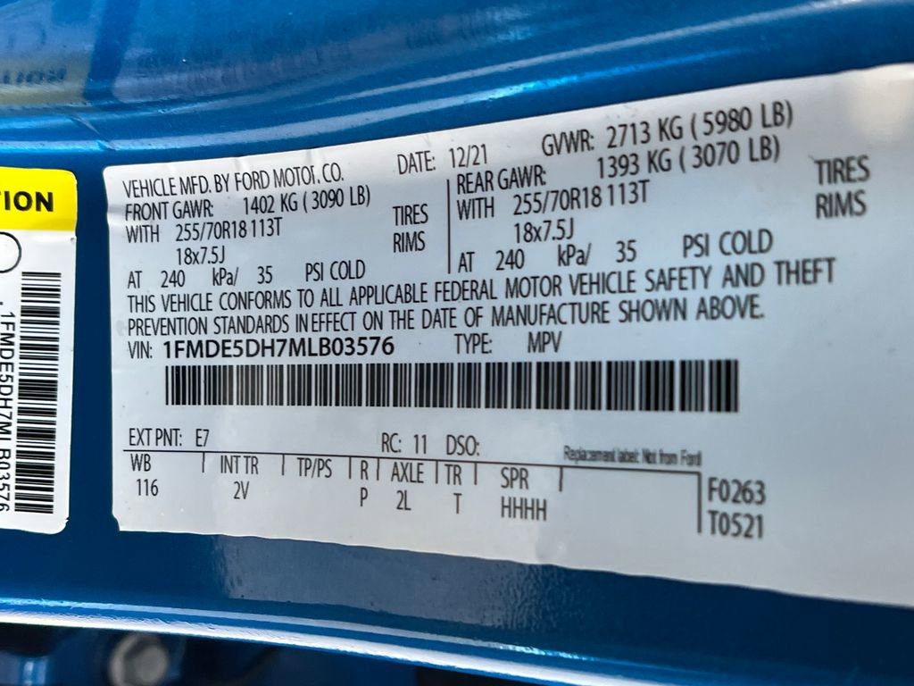 Used 2021 Ford Bronco Outer Banks image 27