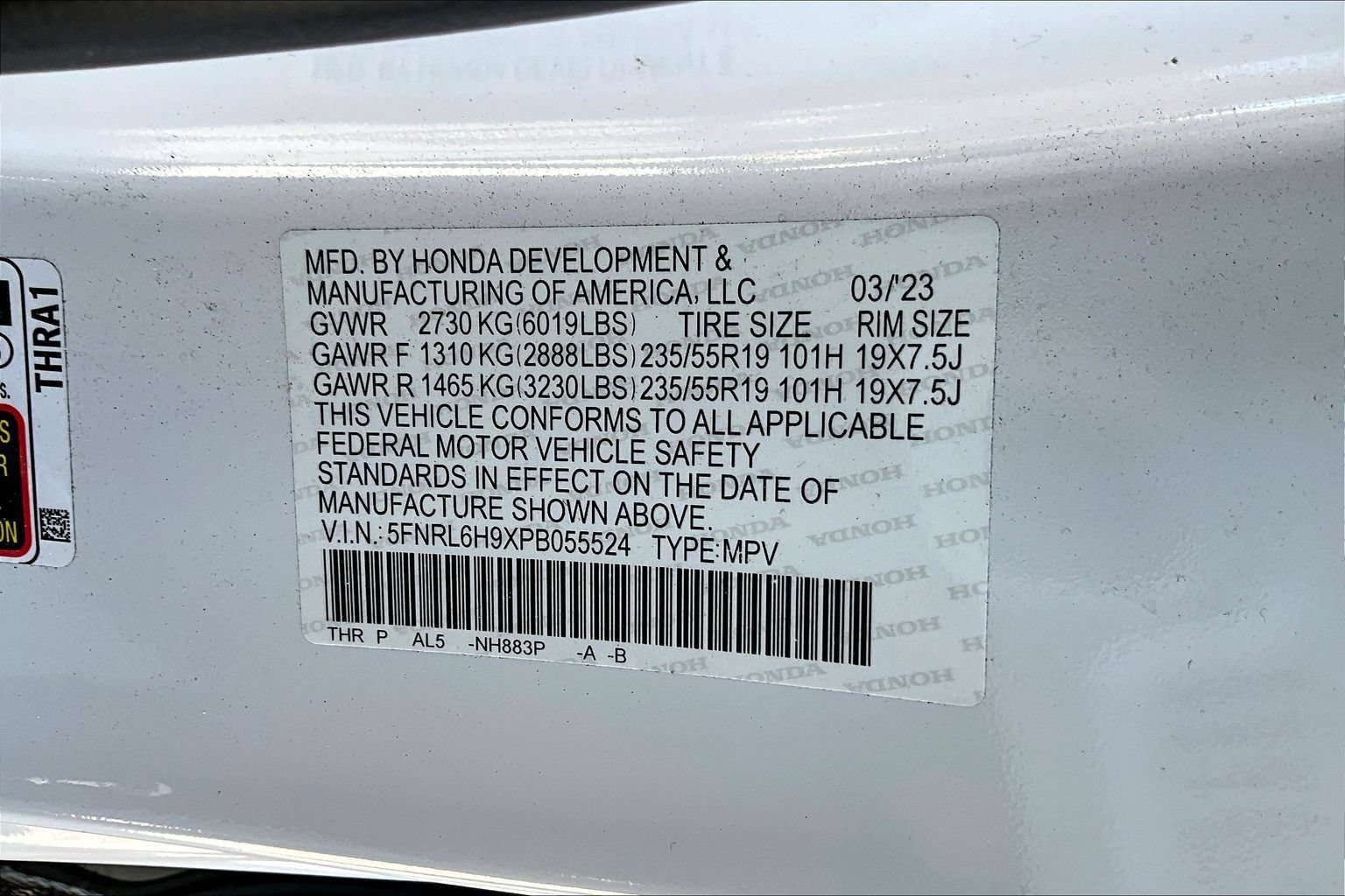 Used 2023 Honda Odyssey Elite image 14