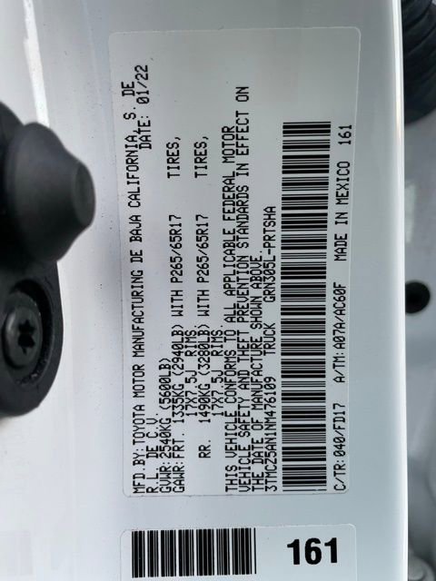 Used 2022 Toyota Tacoma TRD Sport w/ Technology Package image 33