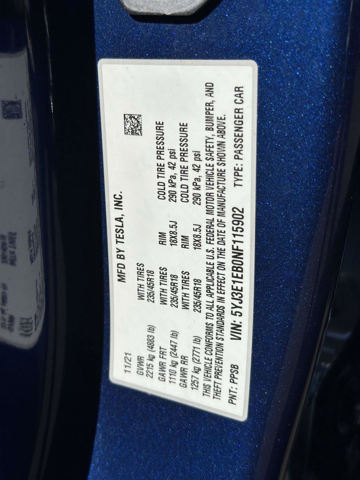 Used 2022 Tesla Model 3 Long Range image 15