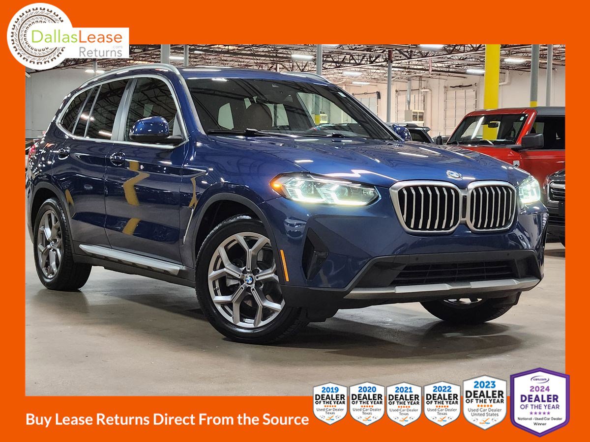 Used 2022 BMW X3 sDrive30i w/ Premium Package 2