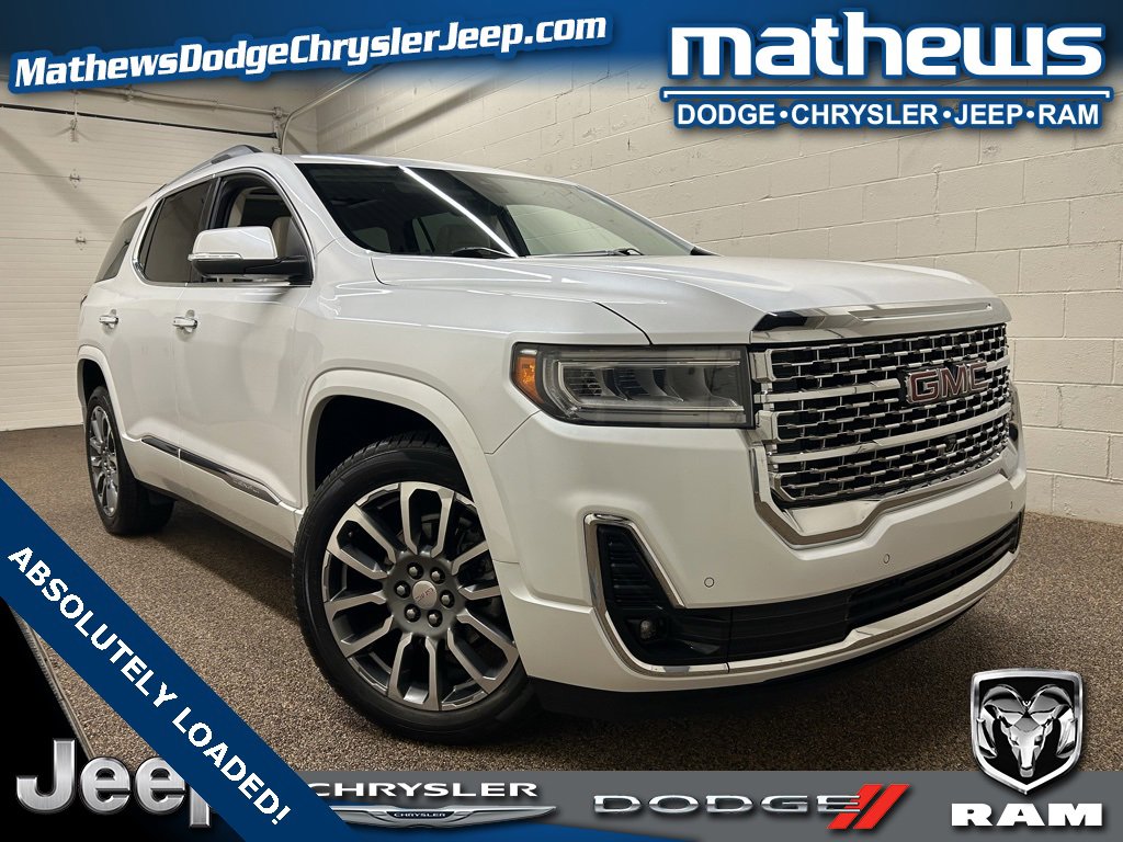 Used 2021 GMC Acadia Denali w/ Denali Ultimate Package