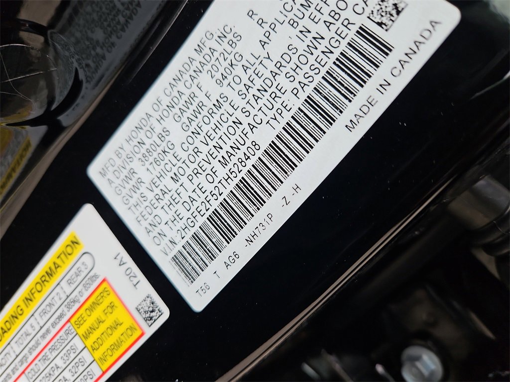 New 2026 Honda Civic Sport image 7