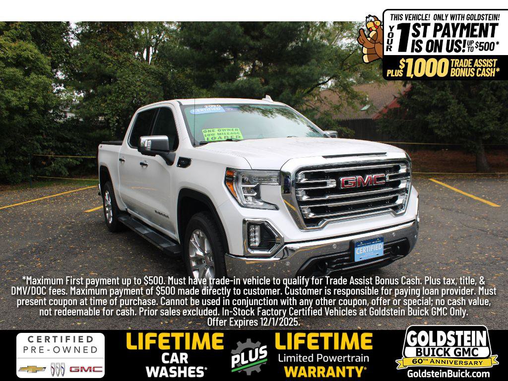 Certified 2020 GMC Sierra 1500 SLT w/ SLT Premium Plus Package