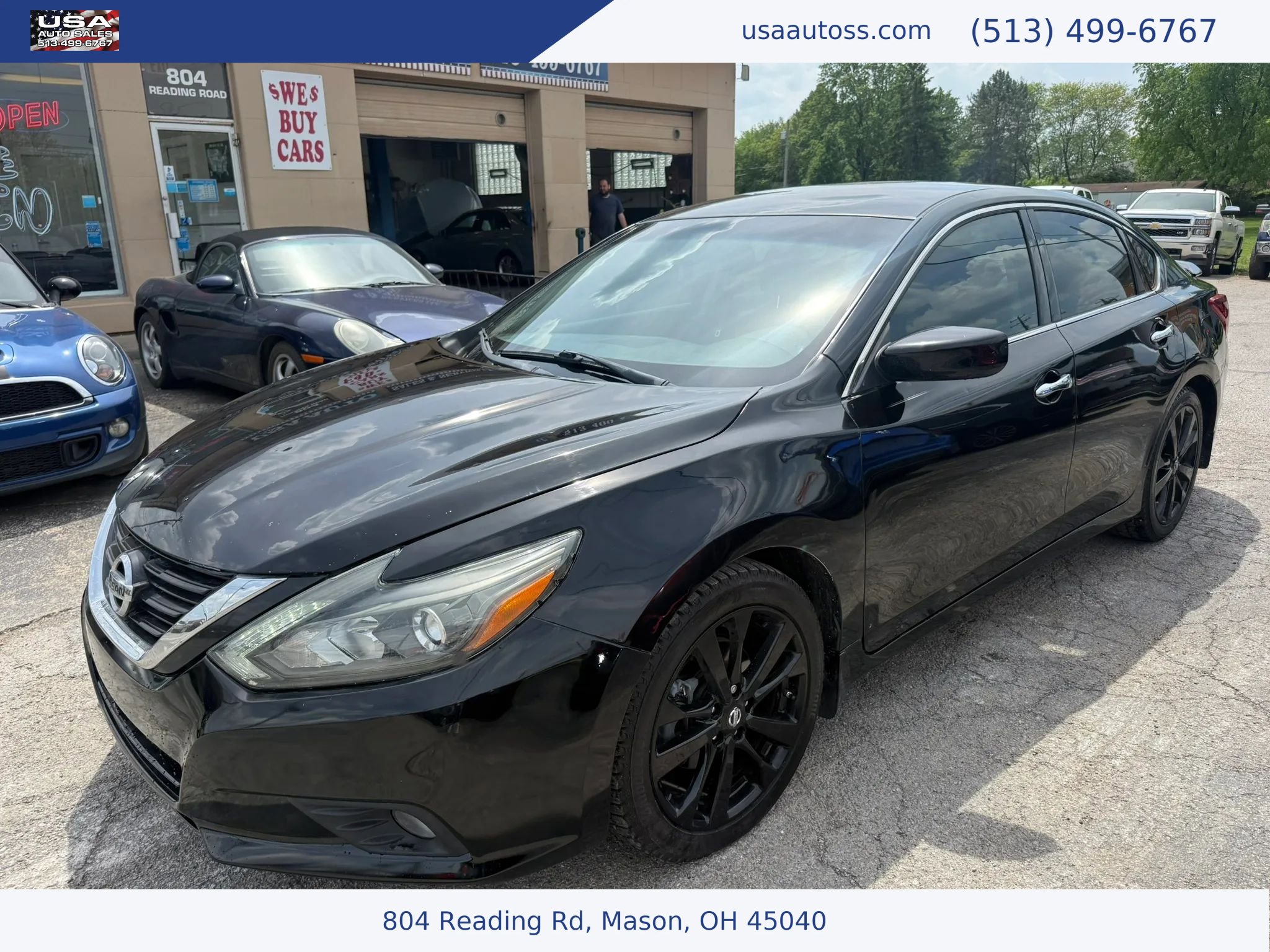 Used 2017 Nissan Altima 2.5 SR w/ Midnight Edition Package FWD image 1