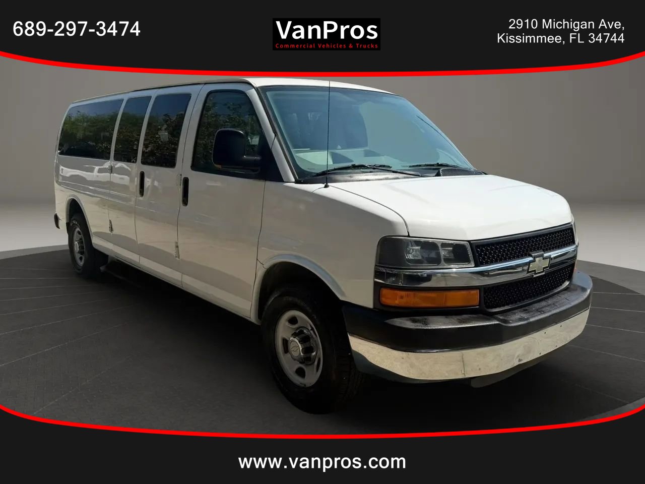Used 2012 Chevrolet Express 3500 LT w/ LT Preferred Equipment Group image 6