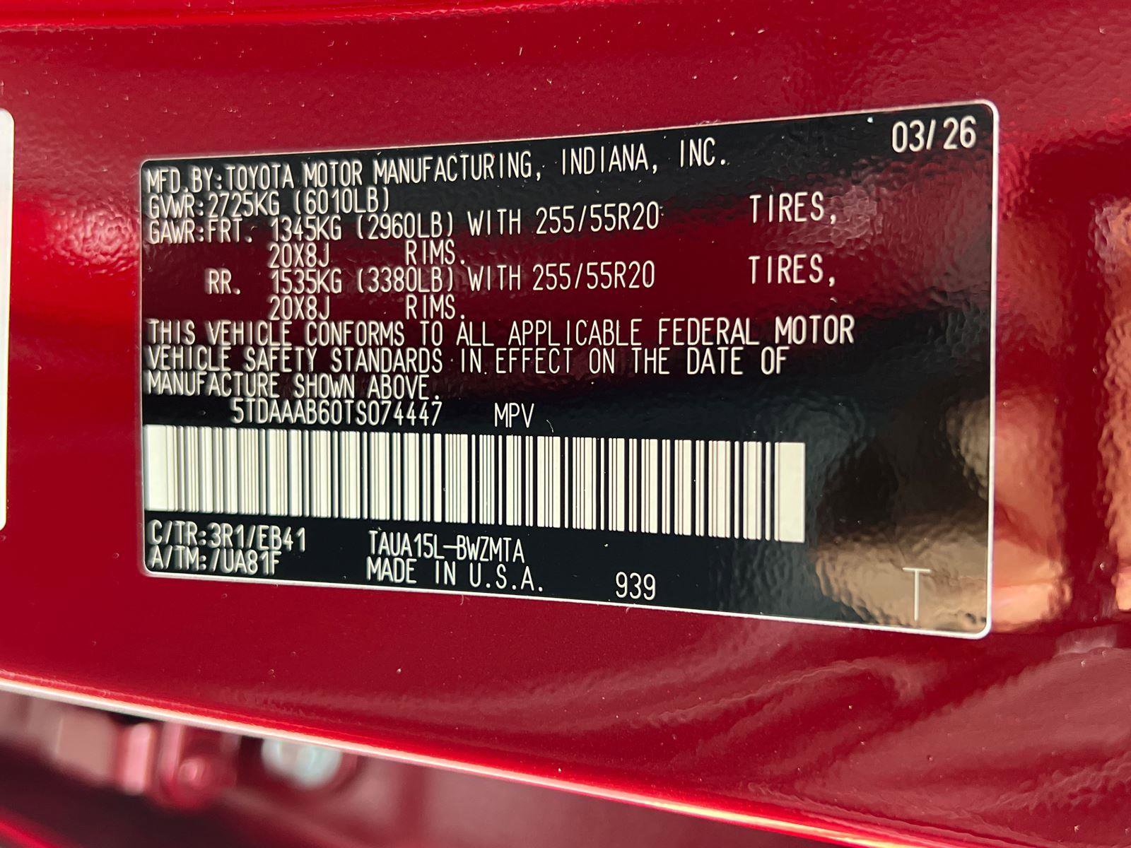 New 2026 Lexus TX 350 AWD image 27