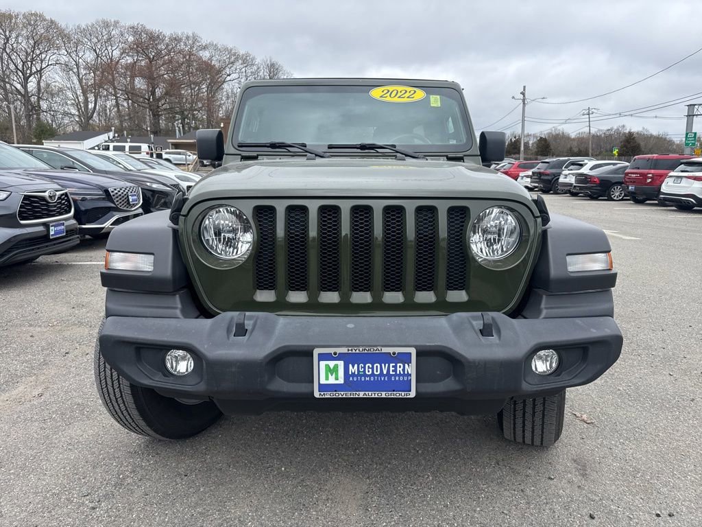Used 2022 Jeep Wrangler Unlimited Sport w/ Sun And Sound Package AWD/4WD image 3