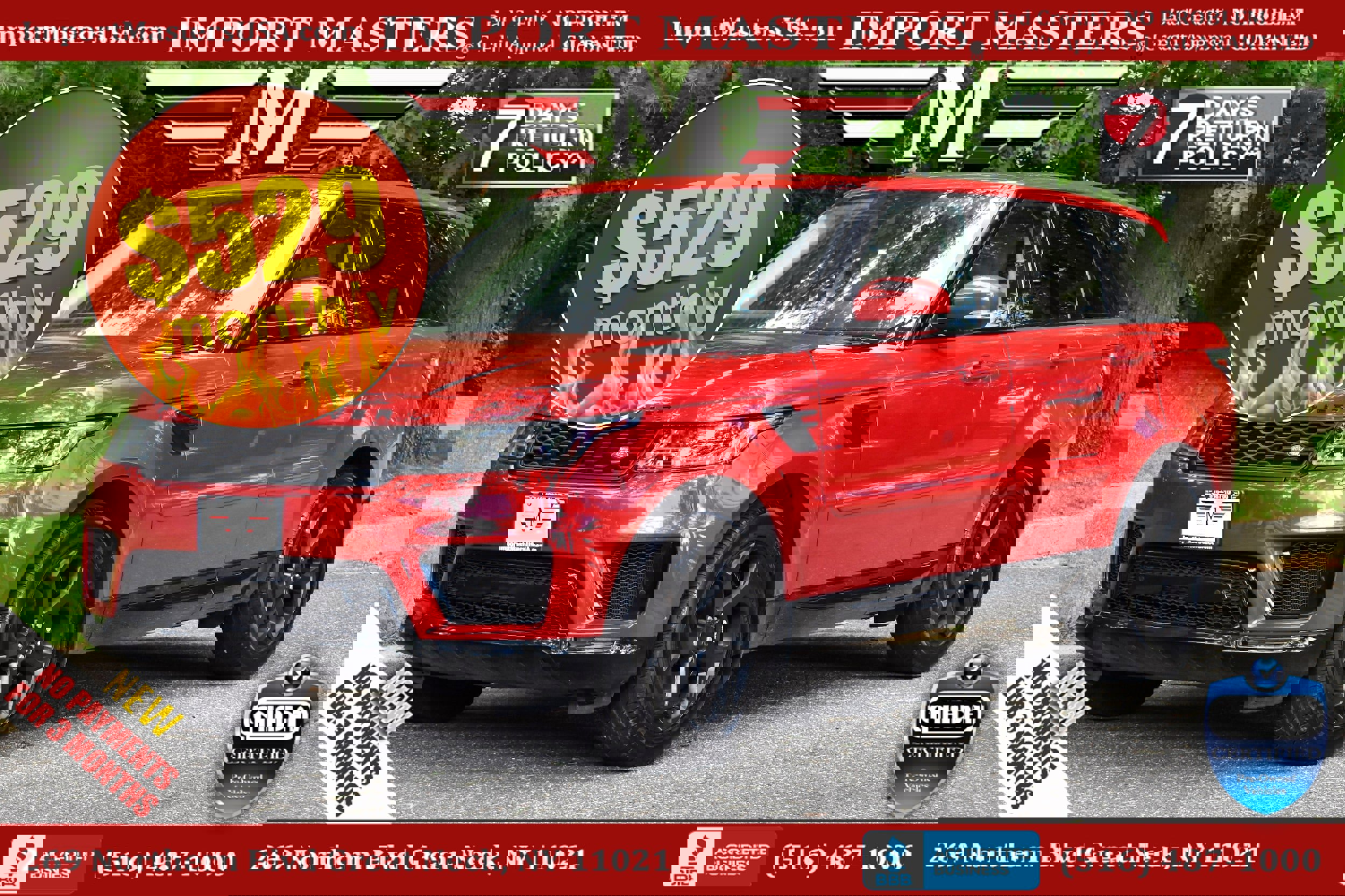 Used 2019 Land Rover Range Rover Sport HSE video 1