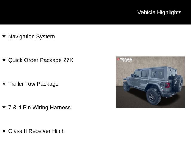 Used 2022 Jeep Wrangler Unlimited Rubicon w/ Trailer Tow Package image 2