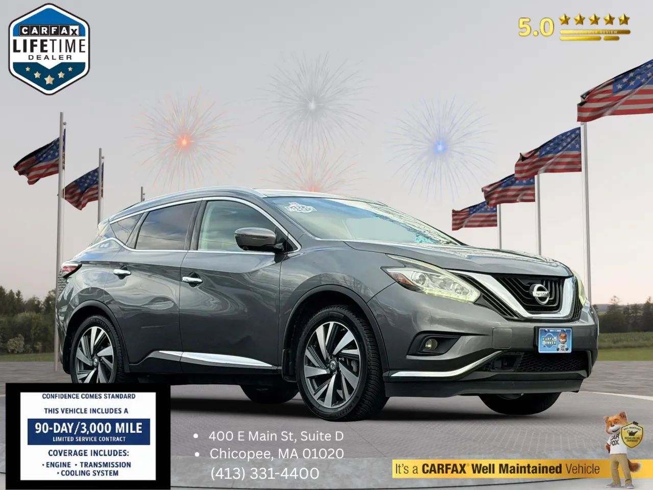 Used 2015 Nissan Murano Platinum w/ Platinum Technology Package image 1