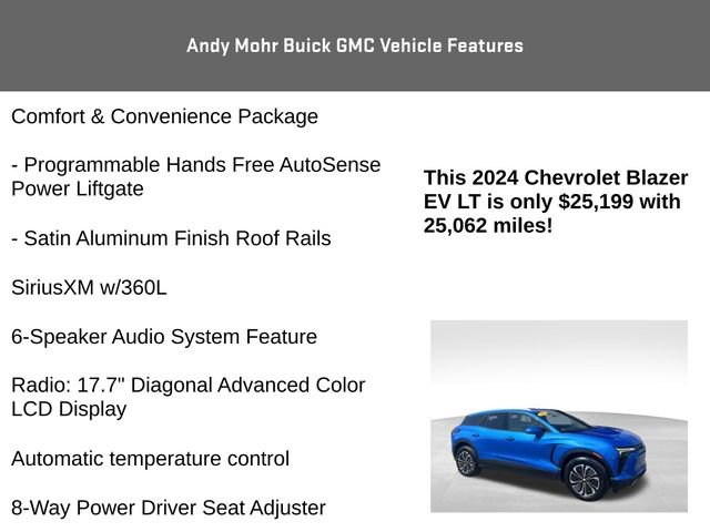 Used 2024 Chevrolet Blazer EV LT AWD/4WD image 20