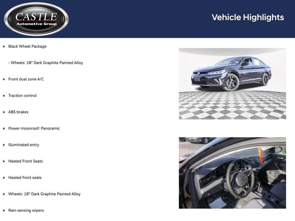 New 2026 Volkswagen Jetta SE FWD image 3
