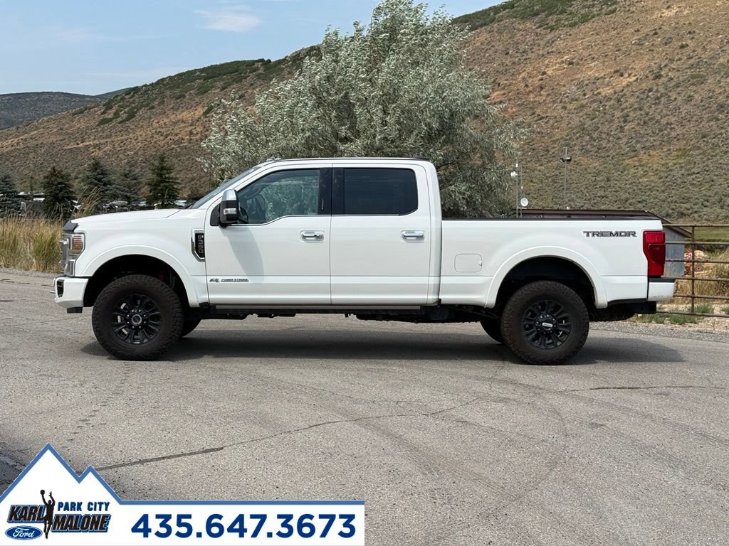 Used 2022 Ford F350 Platinum w/ Tremor Off-Road Package AWD/4WD image 2
