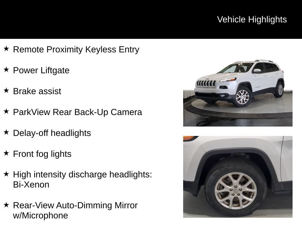 Used 2017 Jeep Cherokee Latitude w/ Comfort/Convenience Group AWD/4WD image 32