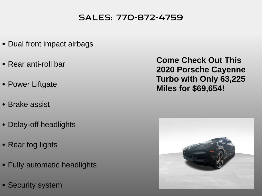 Used 2020 Porsche Cayenne Turbo image 26
