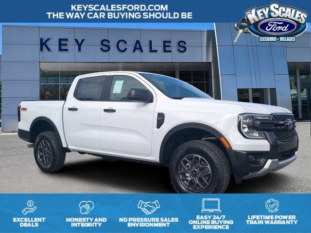 New 2025 Ford Ranger XLT w/ FX4 Off-Road Package