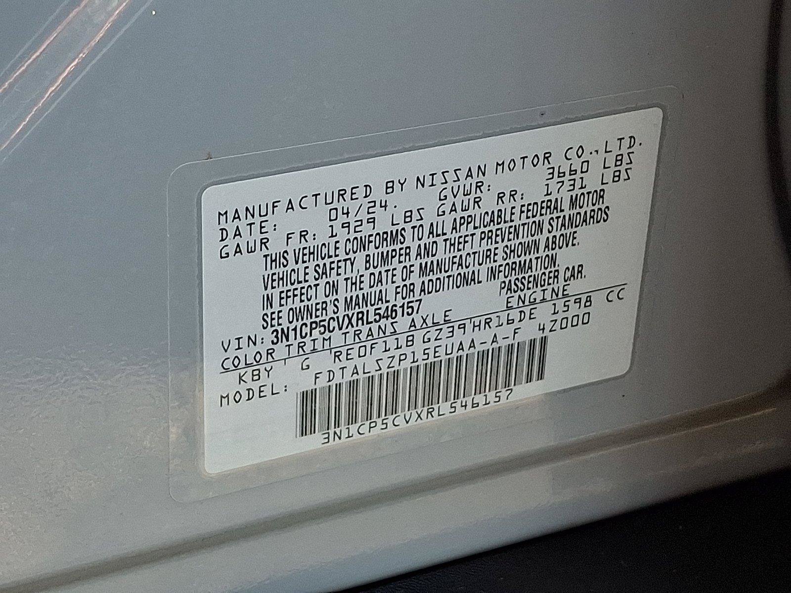 Used 2024 Nissan Kicks SV FWD image 26