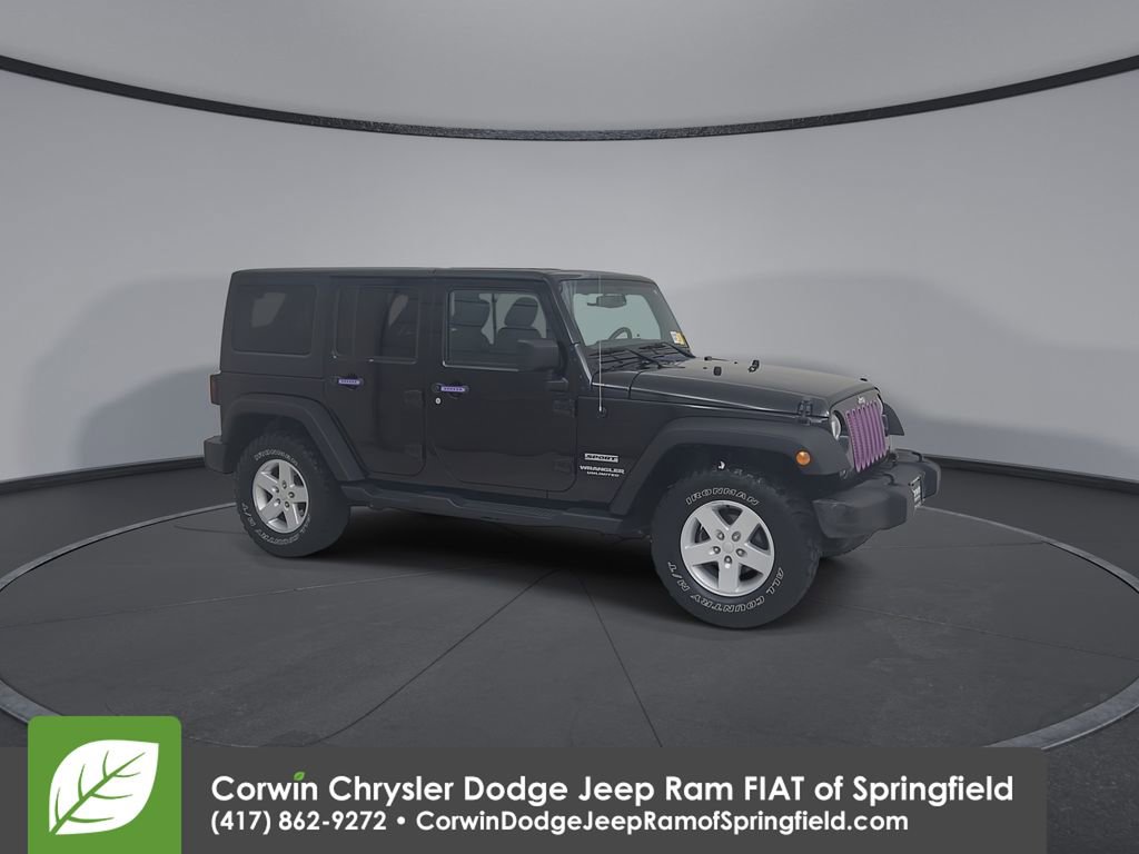 Certified 2017 Jeep Wrangler Unlimited Sport w/ Quick Order Package 24S image 2