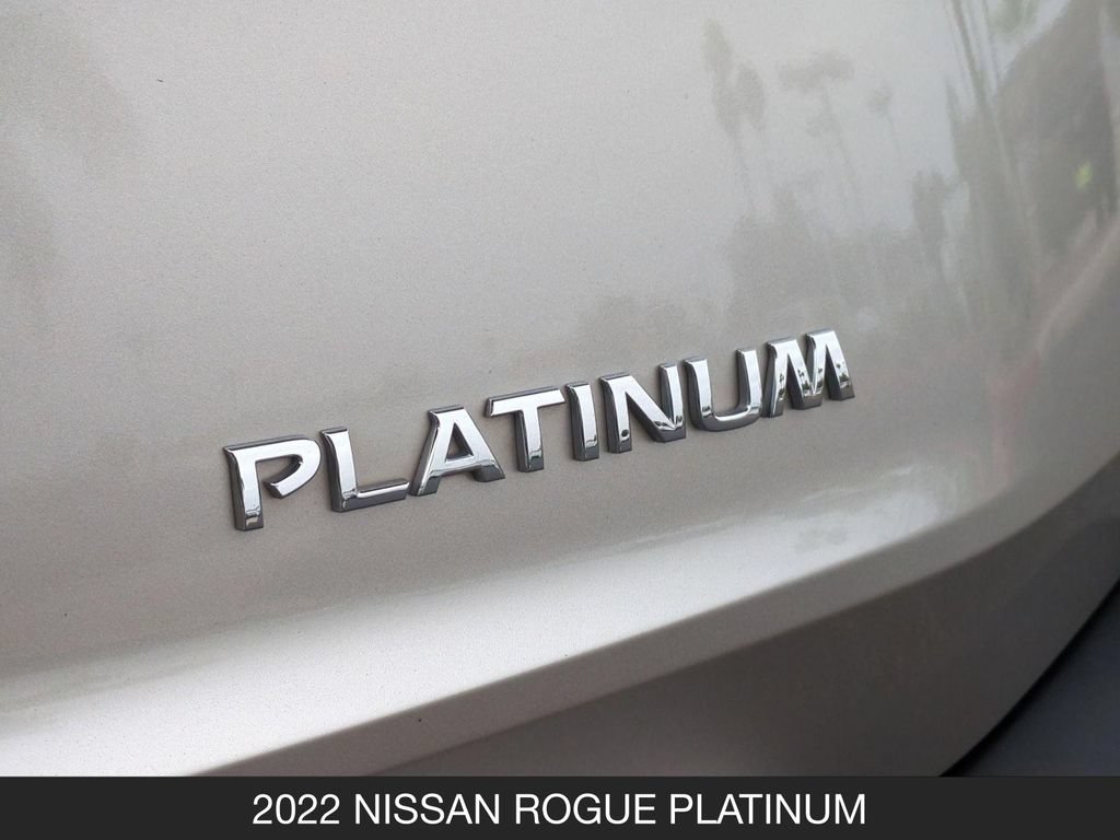 Used 2022 Nissan Rogue Platinum w/ Head-Up Display Package FWD image 28