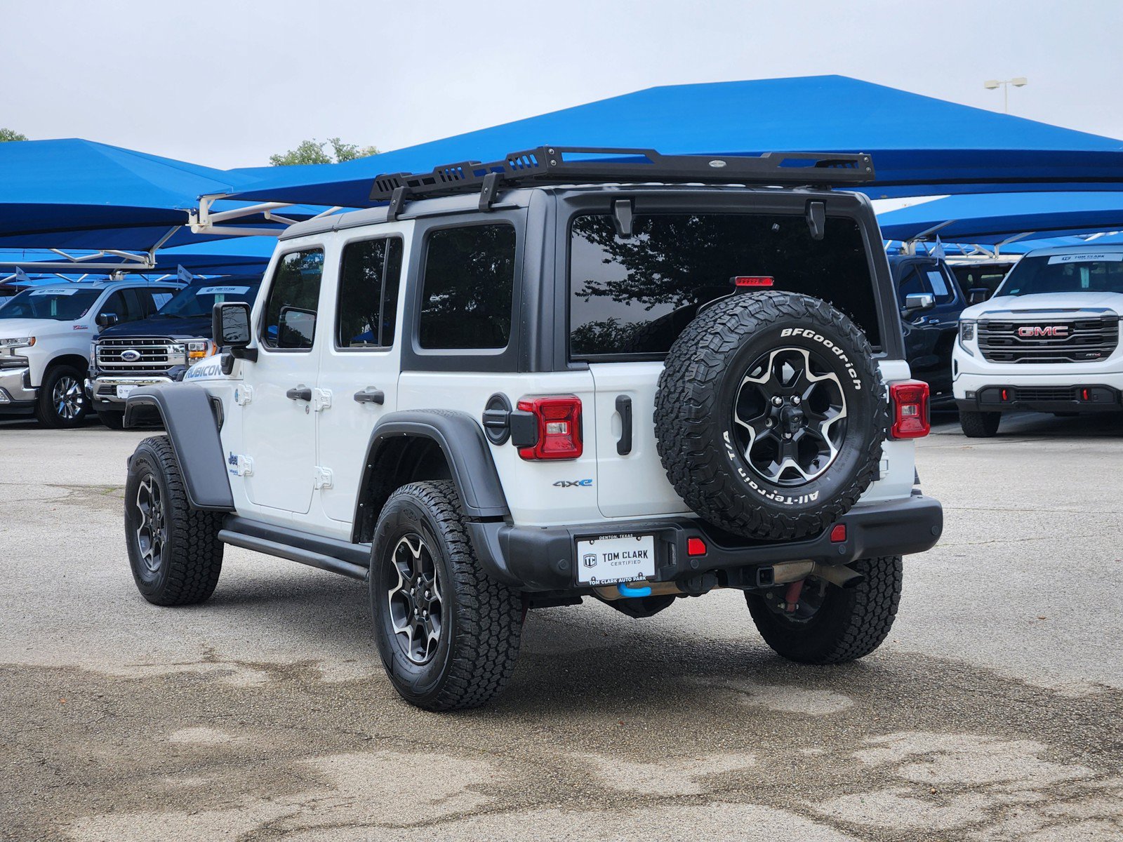 Used 2021 Jeep Wrangler Unlimited Rubicon 4xe w/ Steel Bumper Group AWD/4WD image 4
