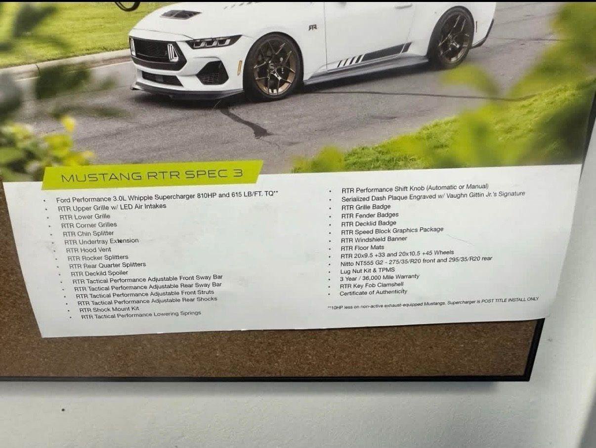 Used 2025 Ford Mustang GT Premium w/ GT Performance Package RWD image 47