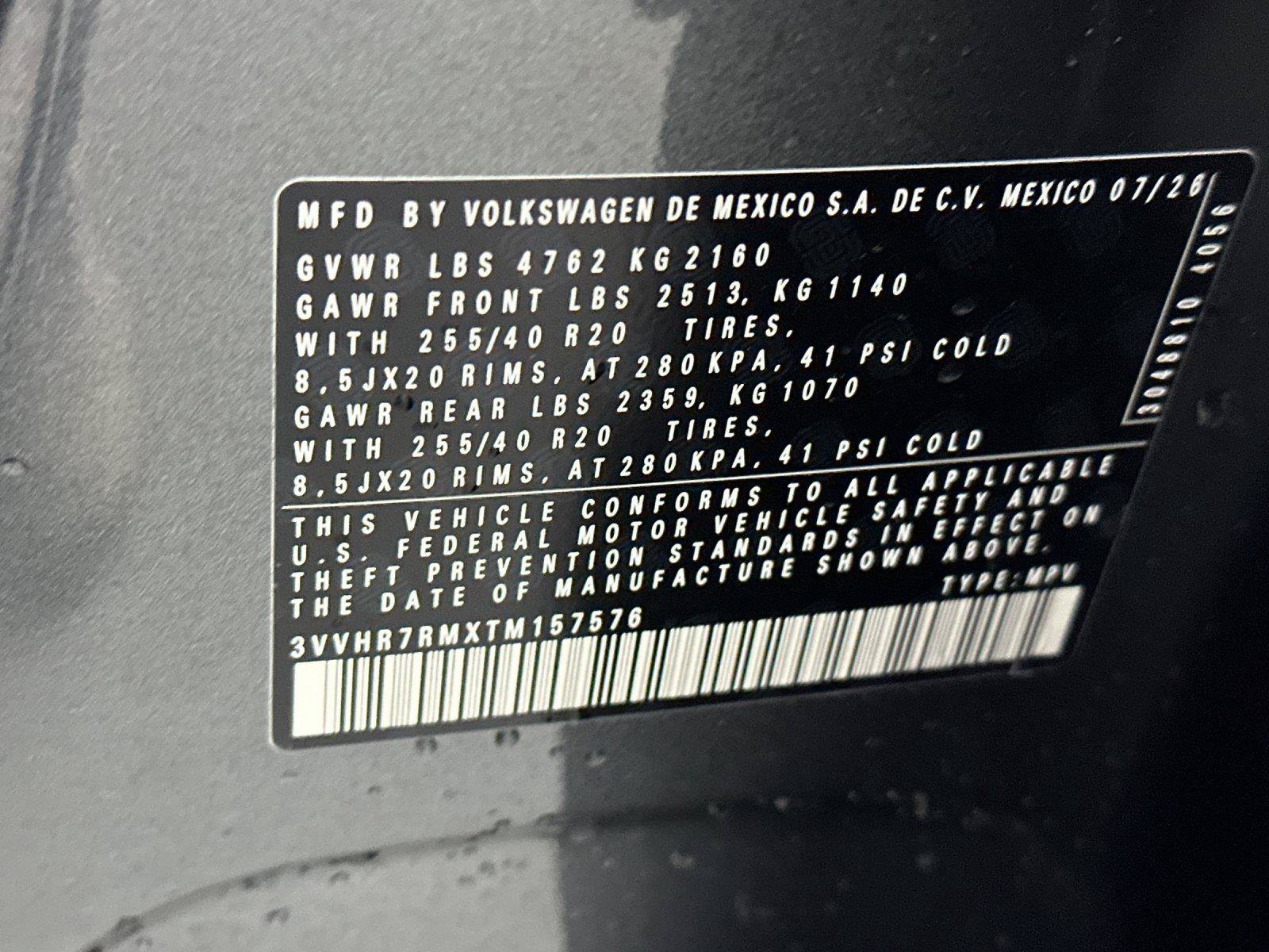 New 2026 Volkswagen Tiguan SE R-Line FWD image 26