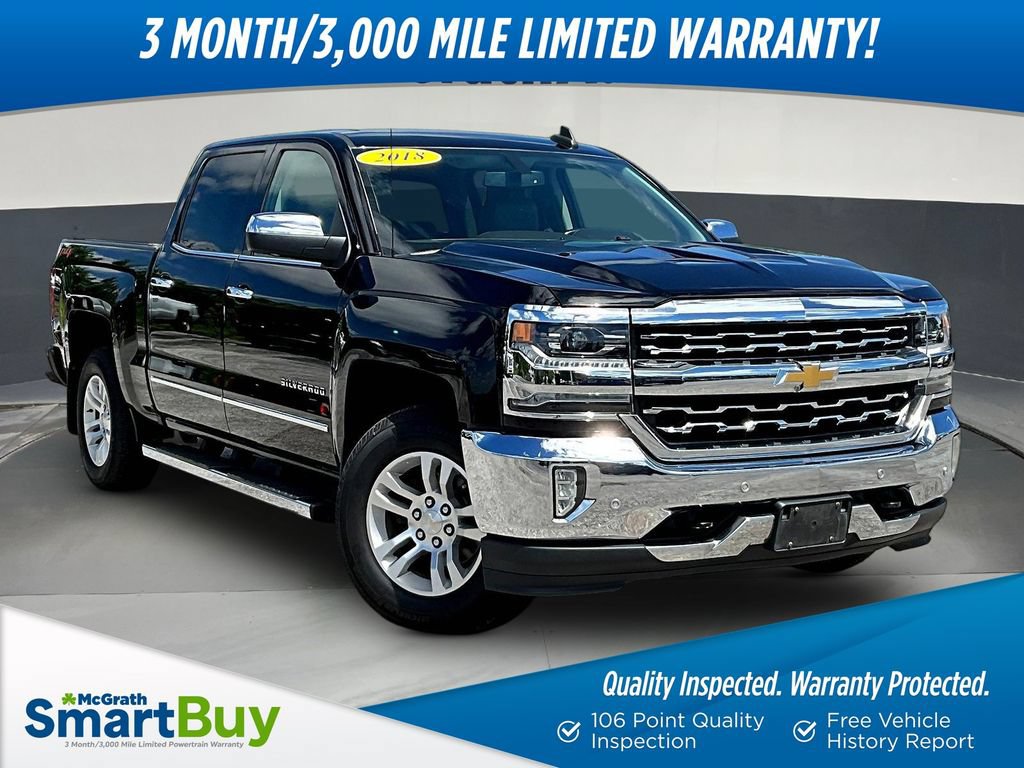 Used 2018 Chevrolet Silverado 1500 LTZ w/ LTZ Plus Package