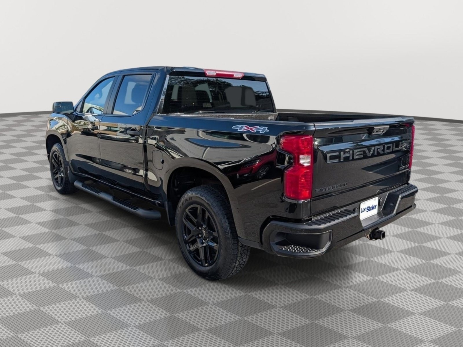 Used 2024 Chevrolet Silverado 1500 Custom w/ Turbomax Blackout Package AWD/4WD image 3