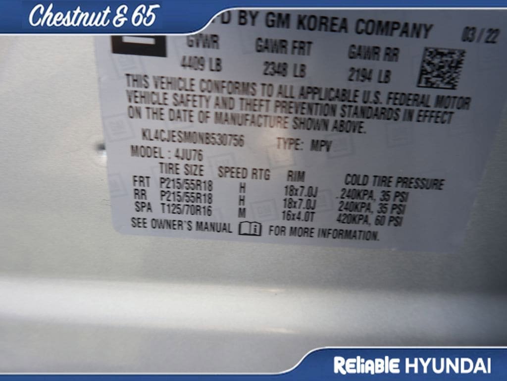 Used 2022 Buick Encore Preferred w/ Safety Package image 39