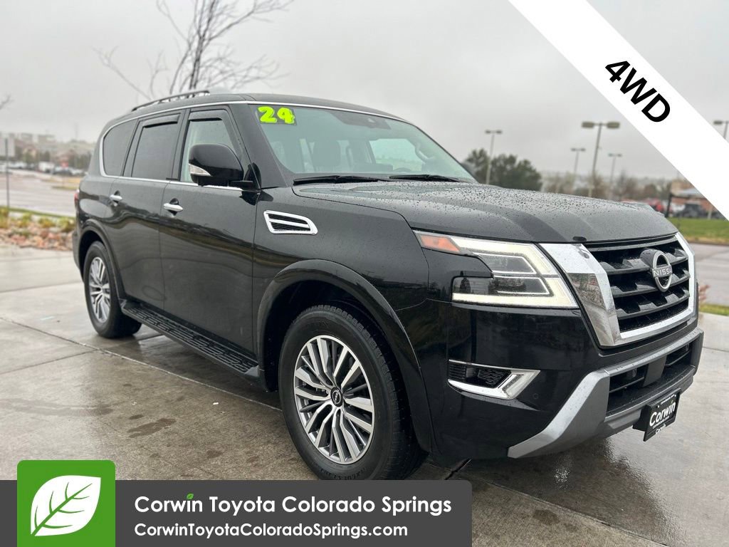 Used 2024 Nissan Armada SL w/ Captain's Chairs Package
