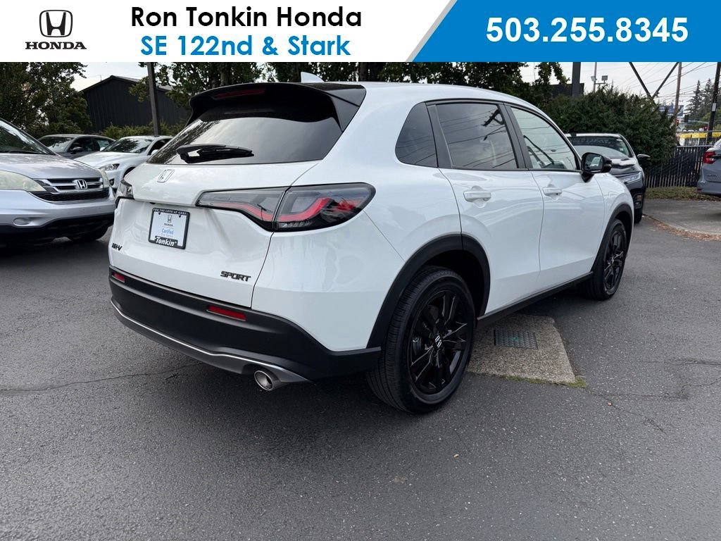 Certified 2026 Honda HR-V Sport image 10