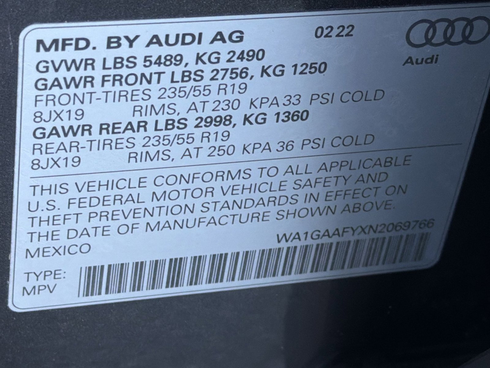 Used 2022 Audi Q5 2.0T Premium w/ Convenience Package image 28