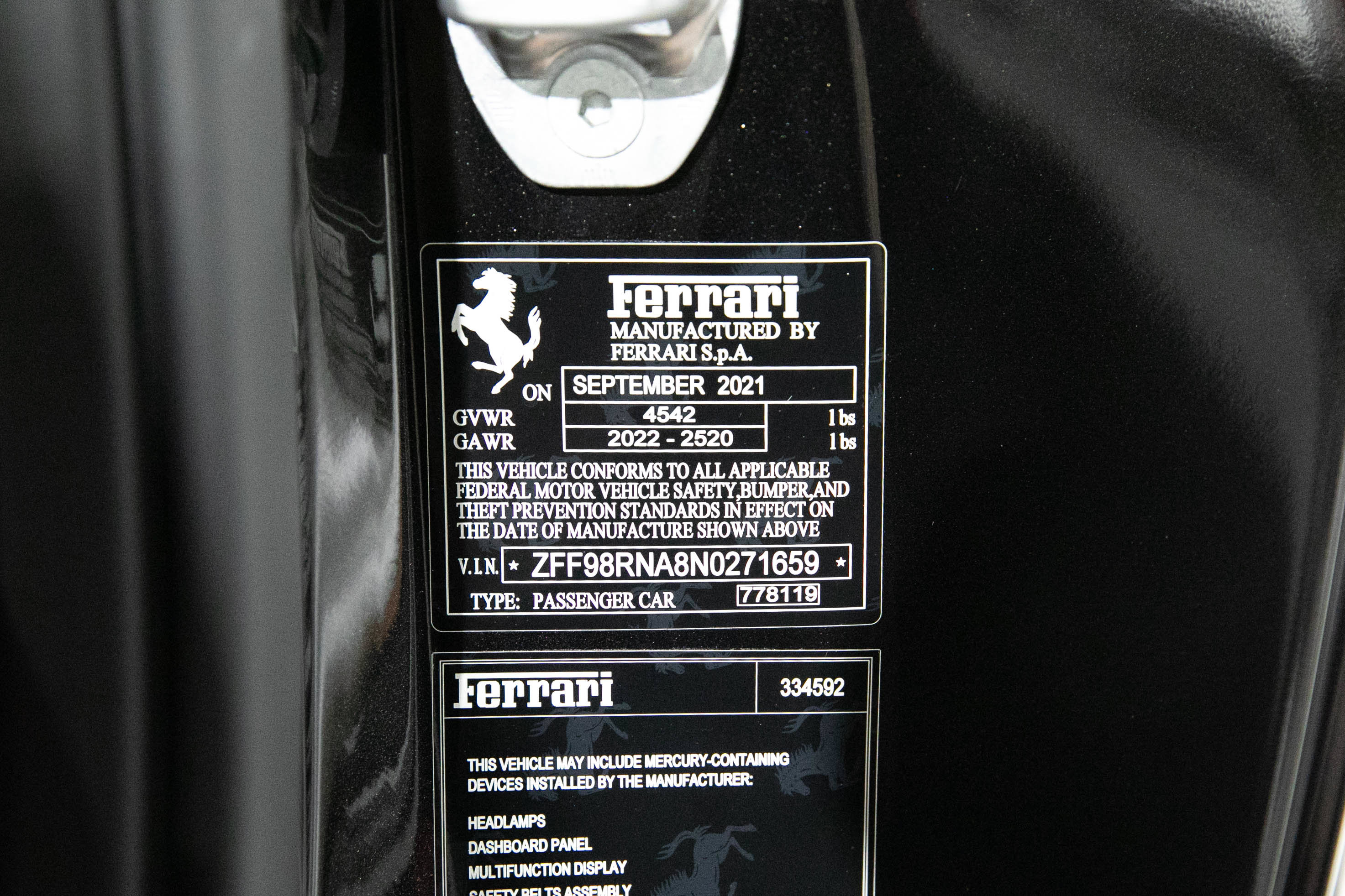 Certified 2022 Ferrari Roma RWD image 19