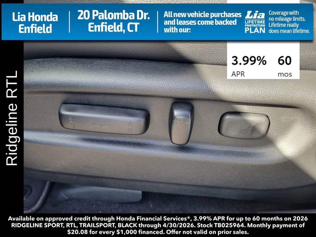 New 2026 Honda Ridgeline RTL image 13