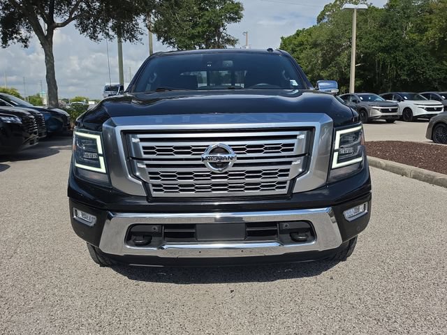 Certified 2021 Nissan Titan Platinum Reserve w/ Moonroof Package AWD/4WD image 3