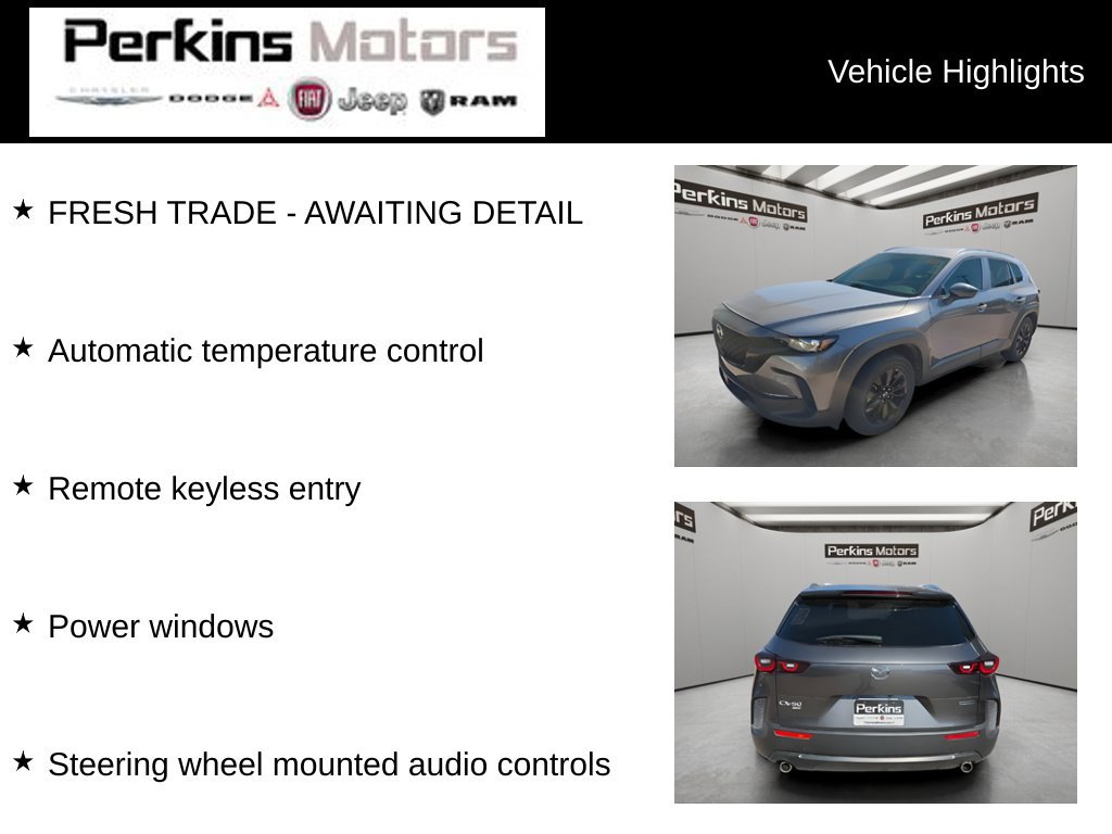 Used 2025 MAZDA CX-50 AWD 2.5 S w/ Preferred Package image 7
