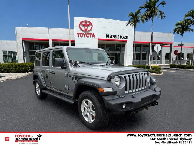 Used 2020 Jeep Wrangler Unlimited Sport S w/ Sun And Sound Package