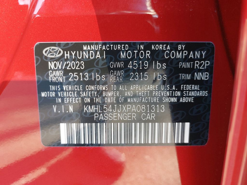 New 2023 Hyundai Sonata Limited w/ Cargo Package image 37