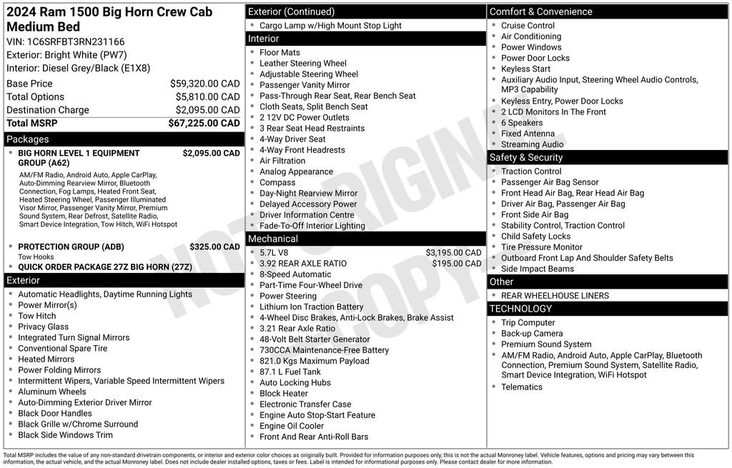 Used 2024 RAM 1500 Big Horn image 42