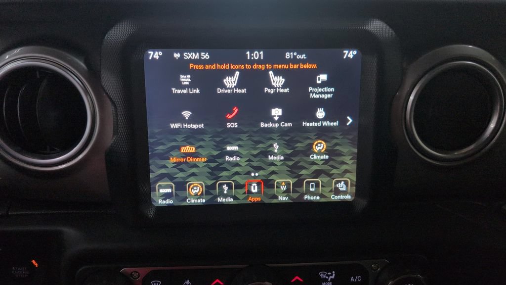 Used 2018 Jeep Wrangler Unlimited Sahara w/ Uconnect 4C Nav & Sound Group AWD/4WD image 12
