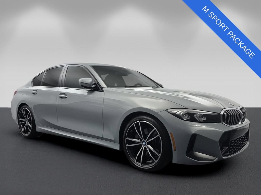 Certified 2023 BMW 330i Sedan w/ M Sport Package RWD image 1