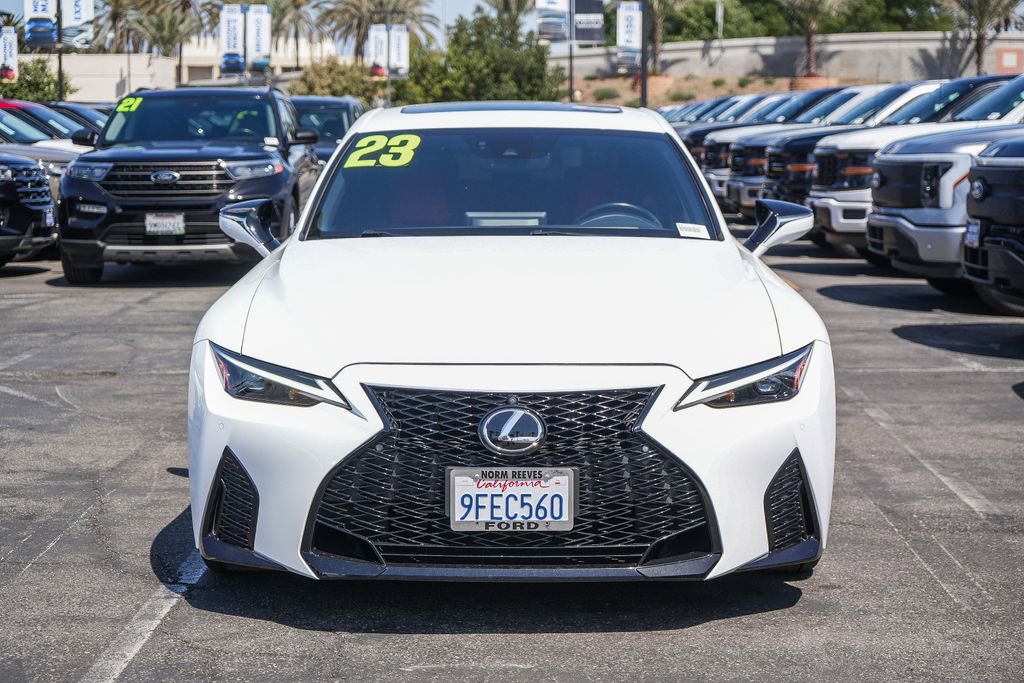 Used 2023 Lexus IS 350 F Sport w/ Navigation Package RWD image 2