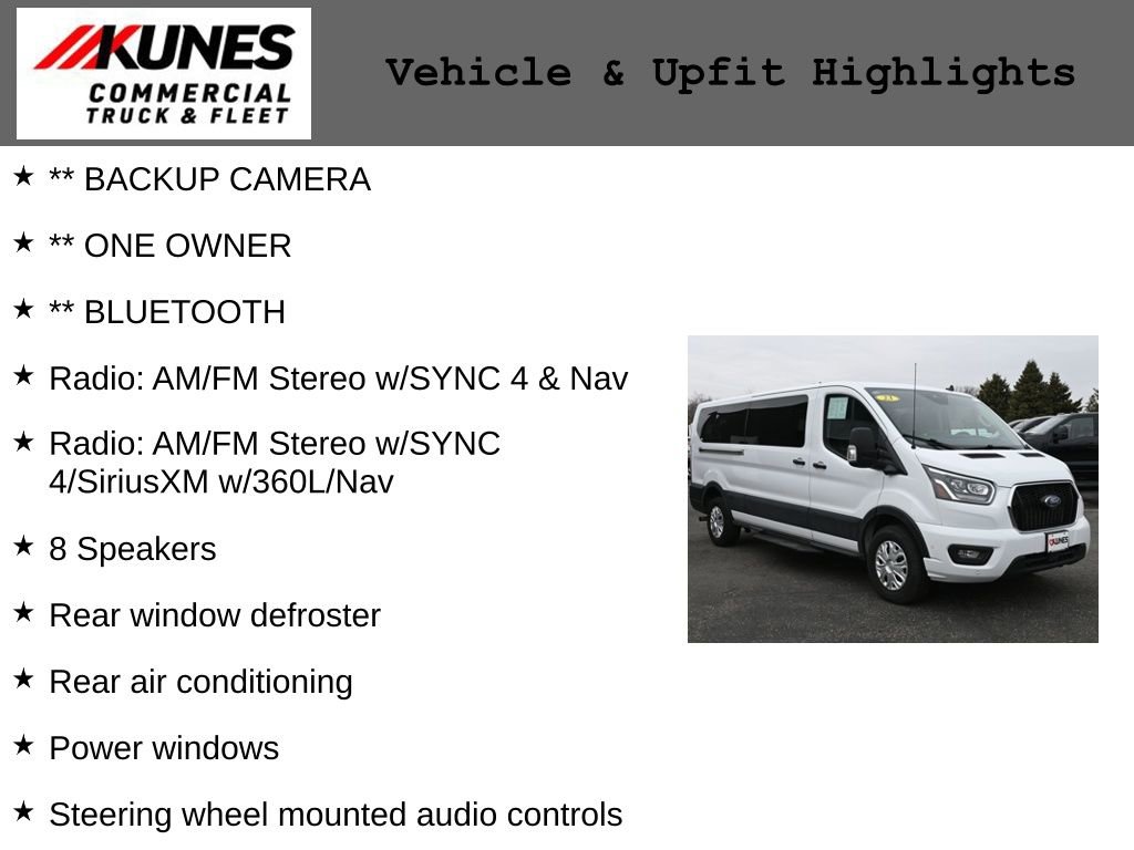 Used 2023 Ford Transit 350 XLT RWD image 3