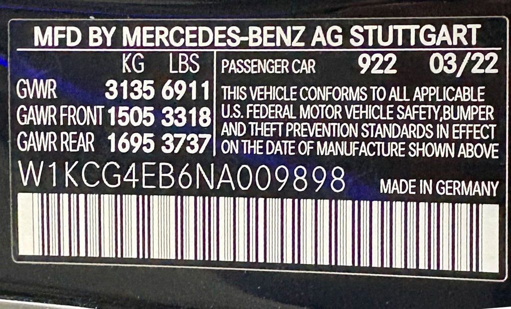 Used 2022 Mercedes-Benz EQS 580 4MATIC Sedan image 39